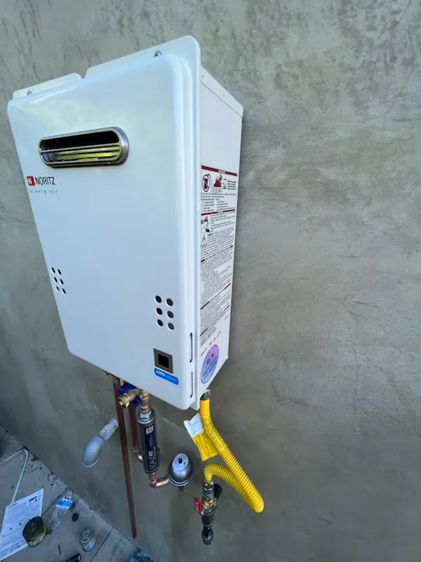 Tankless water heater installation for West Whittier homes